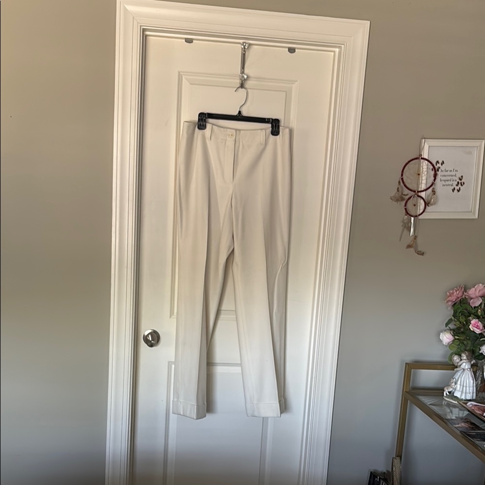 Elegant Etcetera Cream Women's Pants sz 12